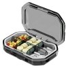 A new Nordic-style portable mini compartment-sealed large-capacity one-week morning and evening pill and capsule dispensing box Application Scenario